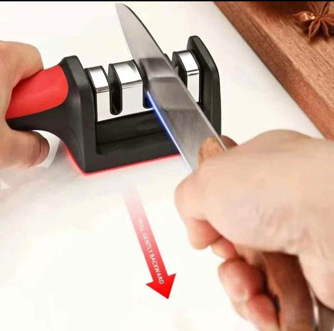 Aiguiseur de Couteaux Professionnel 4 Étapes : Votre Allié Indispensable en Cuisine